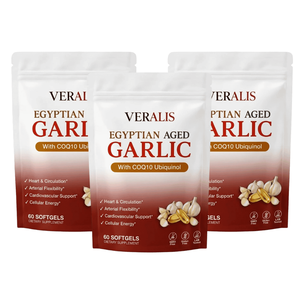 Veralis Egyptian Aged Garlic (1200mg) + COQ10