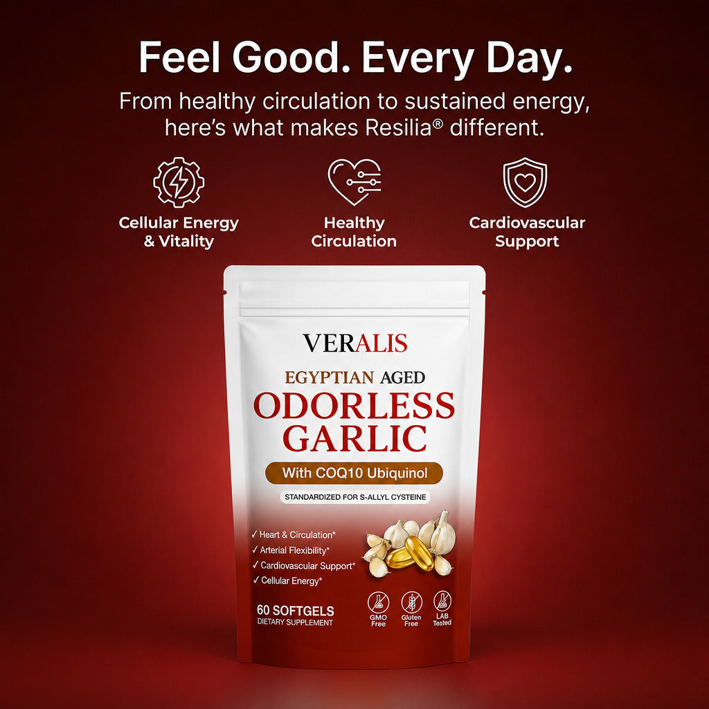Veralis Egyptian Aged Garlic (1200mg) + COQ10