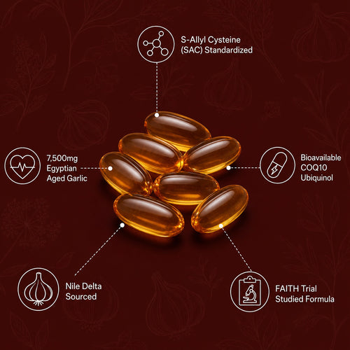 Veralis Egyptian Aged Garlic (1200mg) + COQ10